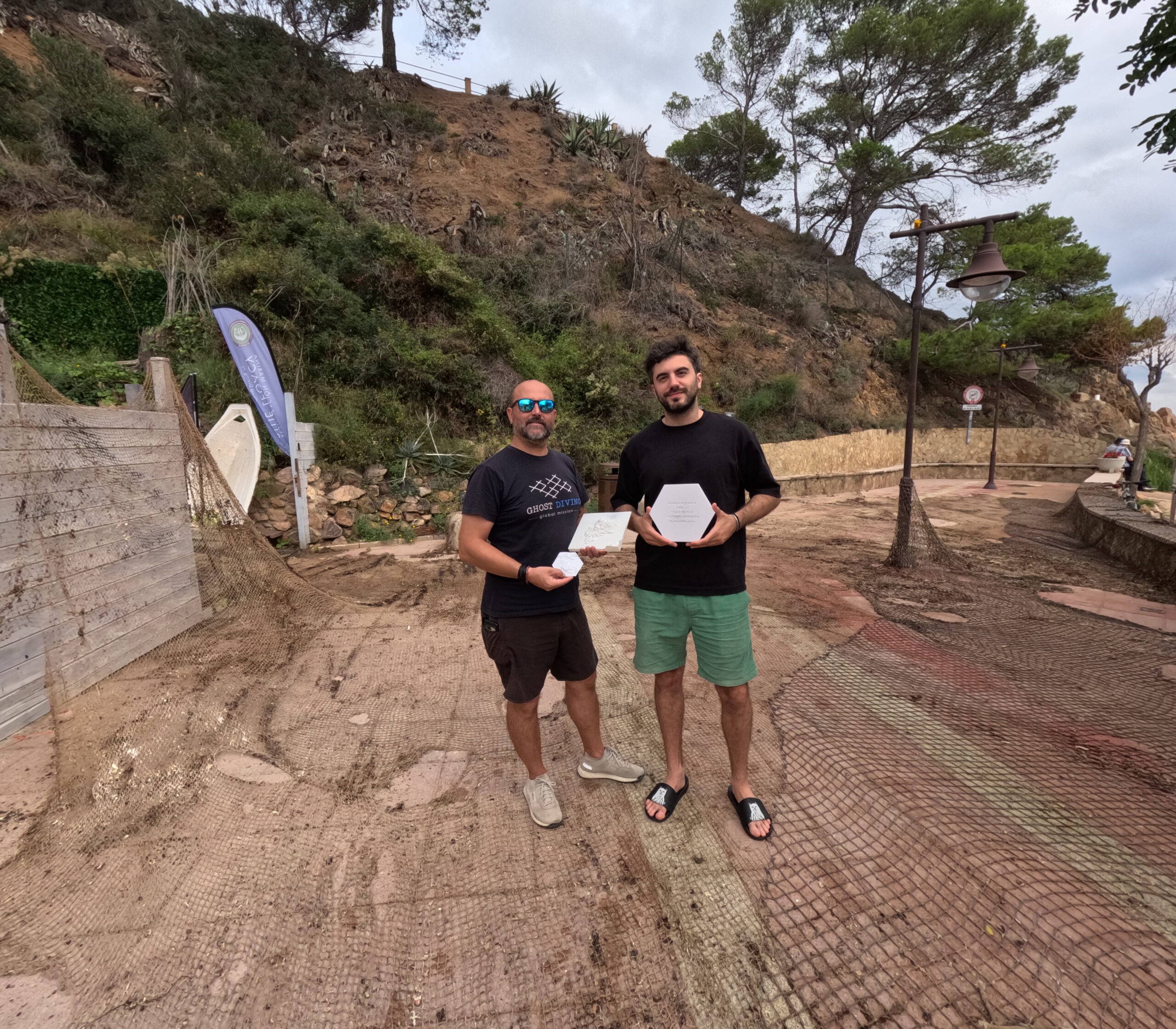 Raúl i Pablo, fundadors de ManaMar